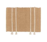 Broste Copenhagen Felpudo Ezra 50x70 cm Natural-off white