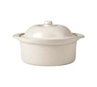 Broste Copenhagen Forma resistente al horno con tapa Vig 20.5x24 cm Beige