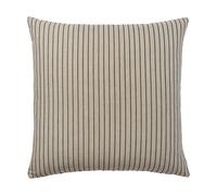 Broste Copenhagen Funda de cojín Karen Light beige-black. 60x60 cm