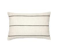 Broste Copenhagen Funda de cojín Sigrid 40x60 cm Light beige-black