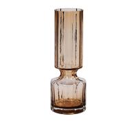 Broste Copenhagen Jarrón de vidrio Hyacint 28.3 cm Indian tan