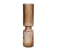 Broste Copenhagen Jarrón de vidrio Hyacint 31.7 cm Indian tan