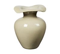 Broste Copenhagen Jarrón Florentina M 32 cm Beige