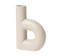 Broste Copenhagen Jarrón Hector B Ø19 cm Dove grey