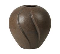 Broste Copenhagen Jarrón Leda Ø15x15 cm Antique brown