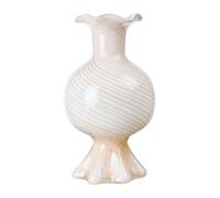 Broste Copenhagen Jarrón Mella 30 cm Taupe sand-off white
