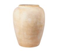 Broste Copenhagen Jarrón para suelo Ray 50 cm Antique beige