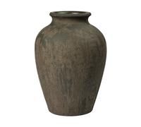Broste Copenhagen Jarrón Uma Rustic dark brown. 40 cm