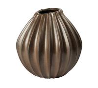 Broste Copenhagen Jarrón Wide M 25 cm Brown