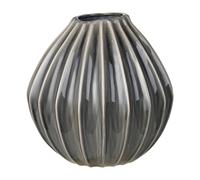 Broste Copenhagen Jarrón Wide smoked pearl 30 cm