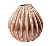 Broste Copenhagen Jarrón Wide XL 40 cm Fawn