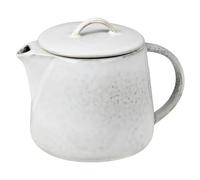 Broste Copenhagen Nordic Sand - Tetera (gres, 11,6 cm), color crema