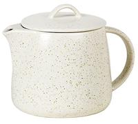 Broste Copenhagen Nordic Vanilla 14533437 - Tetera (gres, 11,6 x 14,5 x 12 cm), color vainilla