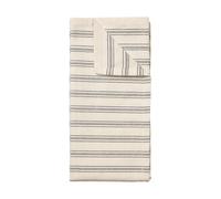 Broste Copenhagen Paño de cocina Karl 50x70 cm Black-natural