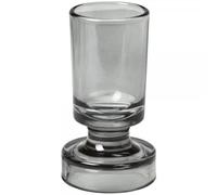 Broste Copenhagen Petra Smoke Grey - Jarrón (Cristal, diámetro: 6,6 cm, Altura: 10 cm), Color Gris
