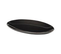 Broste Copenhagen Plato ovalado Nordic Coal 13.6x22 cm
