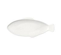 Broste Copenhagen Plato Pesce 17.6x41.4 cm Transparent white