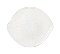 Broste Copenhagen Plato Pesce 30x34.6 cm Transparent white