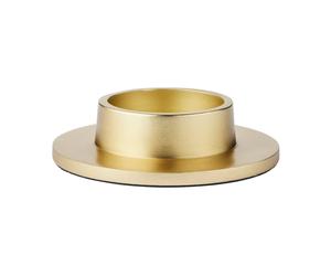 Broste Copenhagen Portavelas Maro para velas gruesas Brass Finish. 4 cm