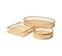 Broste Copenhagen Set de 3 bandejas Taro Rotting