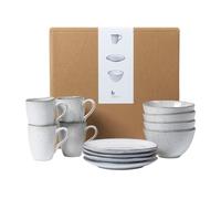Broste Copenhagen Set de desayuno Nordic Sand 12 piezas