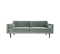 Broste Copenhagen Sofá de 3 plazas Wind Chinos green (verde)