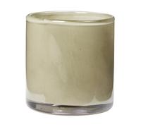 Broste Copenhagen Solai farol para vela Light Green. Ø8 cm