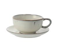 Broste Copenhagen Taza de té y plato Nordic Sand 5.8 cm