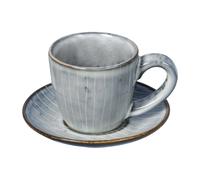 Broste Copenhagen Taza espresso y platillo Nordic Sea 5 cl