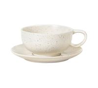 Broste Copenhagen Taza y platillo Nordic Vanilla 25 cl Cream with grains