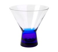 Broste Copenhagen Vaso de cóctel Konus 10 cl Intense blue