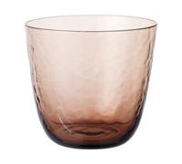 Broste Copenhagen Vaso Hammered 15 cl Marrón
