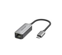 BrosTrend 2.5Gb Adaptador USB C a Ethernet Plug & Play, Aluminio Adaptador RJ45 USB C para PC MacBook Pro/Air iPad (Thunderbolt 3/4/5), Compatible con Windows MacOS Linux ChromeOS, Vida ÚTI Protección