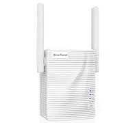BrosTrend Repetidor WiFi AC1200, Repetidor de Red Doble Banda 5 GHz y 2.4 GHz, Amplificador Señal WiFi y Extensor Wi-Fi, Modo Ap, WPS Botón, 1 Puerto Ethernet, Facil de Instalar