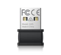 BrosTrend AX300 Nano WiFi USB Adaptador, Antena WiFi 6 USB para PC Sobremesa Ordenador, 2.4GHz 286Mbps Mini Receptor Wi-Fi Soporte Windows 11/10/7, Receptor Inalámbrico Fácil Instalación, No para Mac