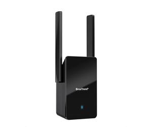 BrosTrend AX3000 Amplificador Señal WiFi, Repetidor WiFi 6 con Puerto Ethernet Gigabit, Double Banda Repetidor de Wi-Fi para Casa, Extensor de Inalámbrico Facil de Instalar, Wi-Fi Extender hasta 204㎡