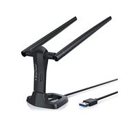 BrosTrend Linux WiFi USB 1200Mbps, Adaptador WiFi Linux para Ubuntu Kali Mint Debian Kubuntu MATE Zorin PureOS Windows etc. WiFi USB 3.0 con 2 X 5dBi Antennas, Doble Band 5GHz 867Mbps + 2,4GHz 300Mbps