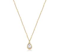 Brosway Collar de mujer de acero con colgante en forma de gota, modelo BYM198