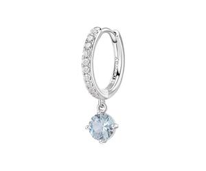 Brosway FANCY - Pendientes de aro para mujer en plata 925 con circonitas blancas y azules FCL83