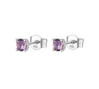 Brosway Pendiente individual mujer, pendiente de lóbulo de plata y Tender Pink | Colección FANCY - FTP13