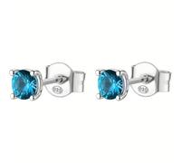 Brosway Pendientes de mujer de plata 925 con cristal azul, FAG15