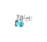 Brosway Pendientes para mujer de plata 925, con cristales azules y transparentes, modelo FAG11