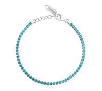 Brosway Pulsera de mujer de plata con cristales azules, modelo FAG07