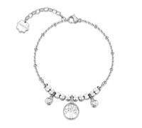 Brosway Pulsera Mujer Con Símbolo Árbol De La Vida En Acero Inoxidable | Collección CHAKRA - BHKB269