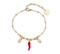 Brosway Pulsera Mujer Con Símbolo Cuerno En Acero Inoxidable | Collección CHAKRA - BHKB272
