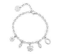 Brosway Pulsera Mujer Con Símbolo Flor En Acero Inoxidable | Collección CHAKRA - BHKB251