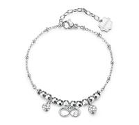 Brosway Pulsera Mujer Con Símbolo Infinito En Acero Inoxidable | Collección CHAKRA - BHKB261