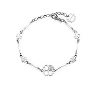 Brosway Pulsera Mujer Con Símbolo Trébol De Cuatro Hojas En Acero Inoxidable | Collección CHAKRA - BHKB011