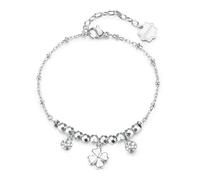 Brosway Pulsera Mujer Con Símbolo Trébol De Cuatro Hojas En Acero Inoxidable | Collección CHAKRA - BHKB265