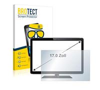 BROTECT 17" Protector Pantalla Mate Cristal para Caja Registradora con 17,0 Pulgadas (43.2 cm) [338 x 270 mm, 5:4] Protección Anti-Reflejos